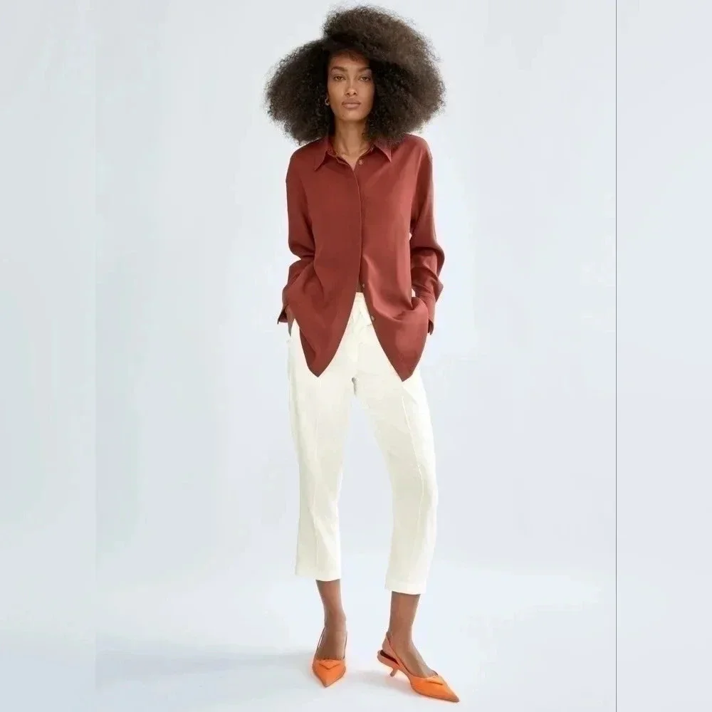 Aritzia Babaton Day Linen Pant